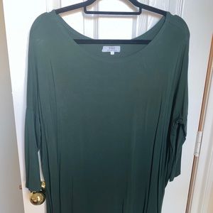 Long sleeve tunic dress
